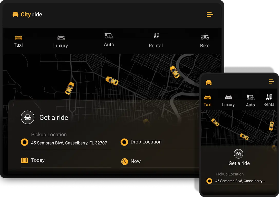 Uber Clone - Create a Taxi Booking App like Uber